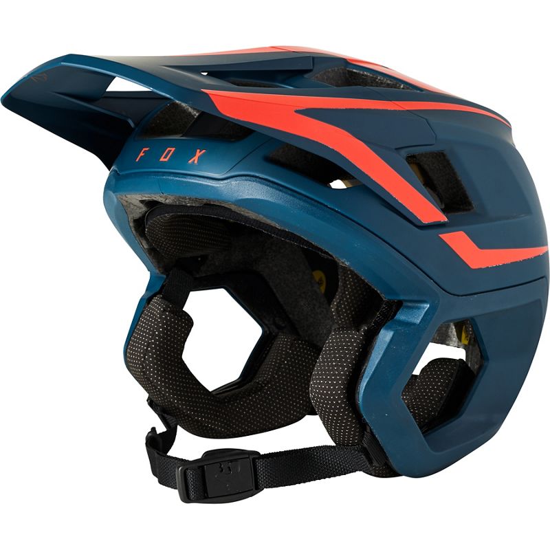 Casco Bicicleta Dropframe Pro Azul Fox | Casco MTB Fox casco fox racing motocross mtb