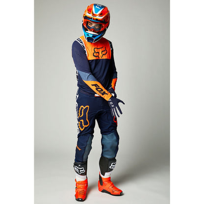 Polera Moto Flexair Mach One Azul Fox polera moto fox motocross
