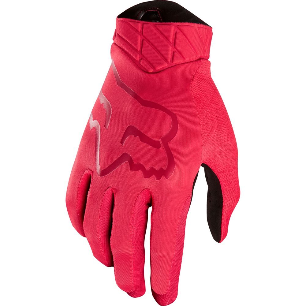 Guantes Bicicleta Flexair Rojo Fox