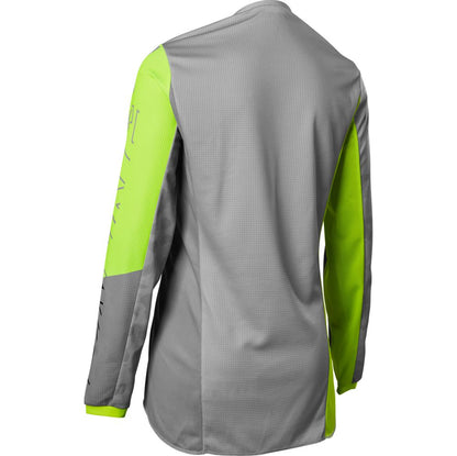 Polera Moto Mujer 180 Skew Gris Fox polera moto fox motocross