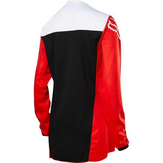 Polera Moto Mujer 180 Fyce Azul/Rojo Fox polera moto fox motocross