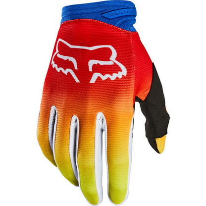 Guantes Moto Niño Dirtpaw Fyce Azul/Rojo Fox