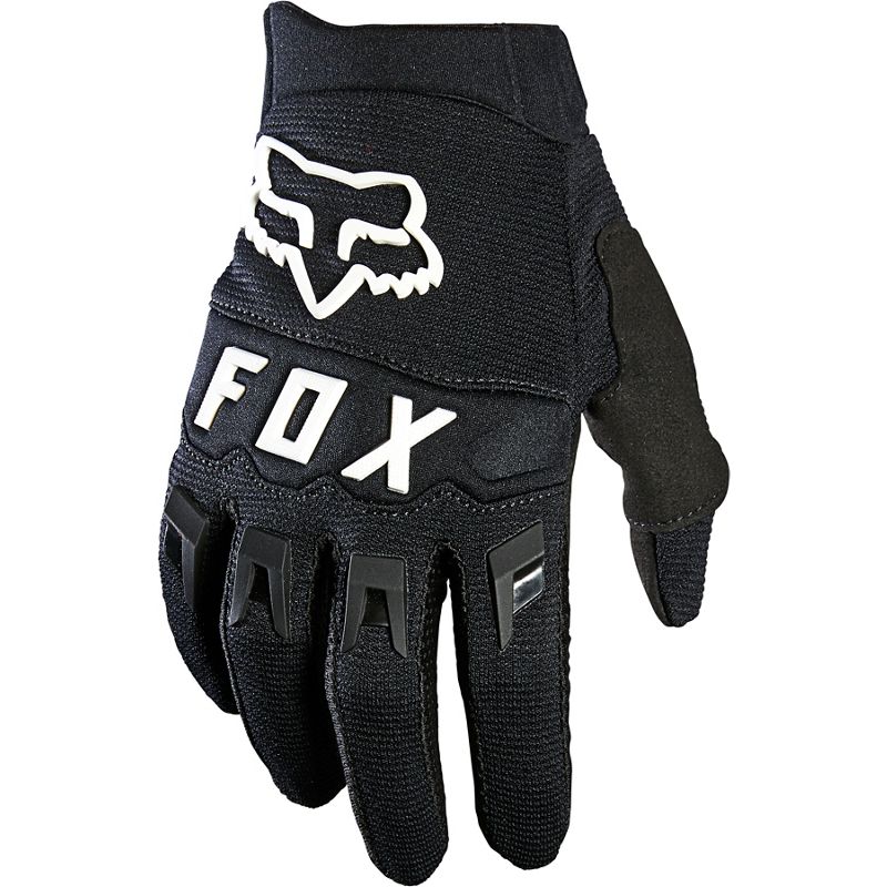 Guantes Moto Niño Dirtpaw Negro/Blanco Fox