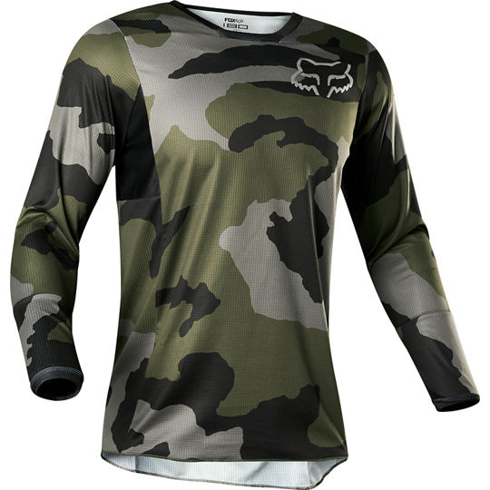 Polera Moto Niño 180 Przm Camuflado Fox polera moto fox motocross