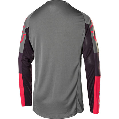 Polera Bicicleta Flexair Manga Larga Delta Honr Gris Fox polera bicicleta fox mtb