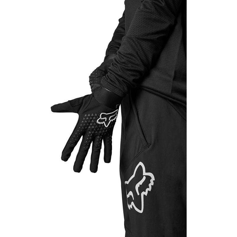 Guantes Bicicleta Mujer Defend Negro Fox