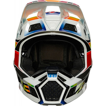 Casco Moto V3 Pigment Multicolor Fox | Casco Moto Fox casco fox racing motocross mtb