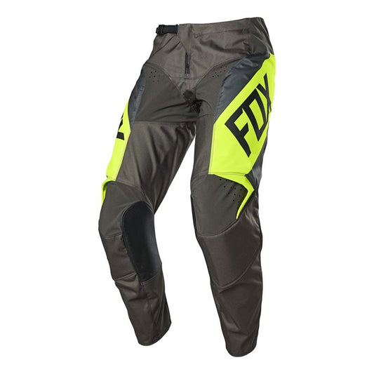 Pantalon Fox Moto Niño 180 Revn Amarillo para Moto Fluor