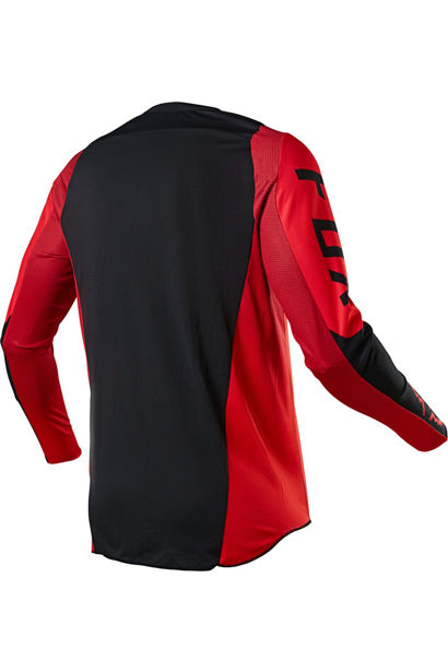 Polera Moto 360 Voke Rojo Fluor Fox polera moto fox motocross