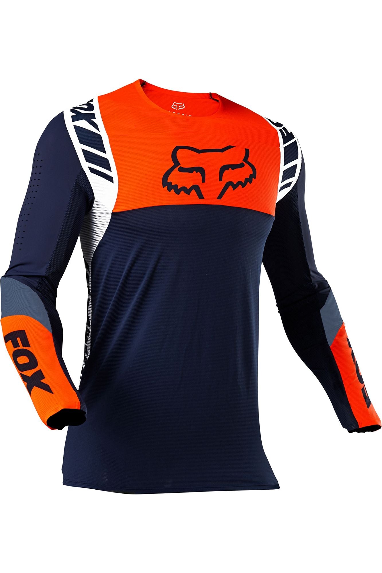 Polera Moto Flexair Mach One Azul Fox polera moto fox motocross