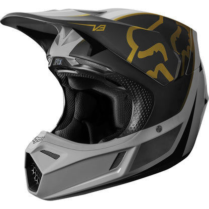 Casco Moto V3 Kila Gris Fox | Casco Moto Fox casco fox racing motocross mtb