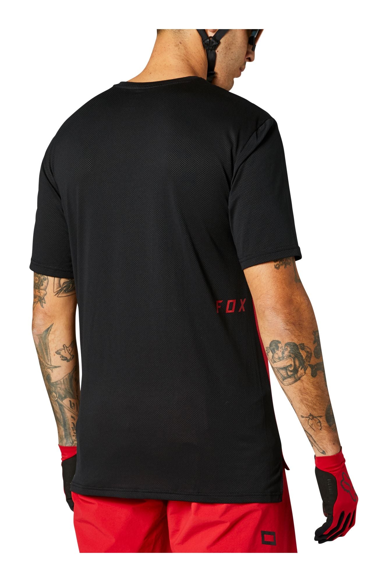 Polera Bicicleta Flexair Delta Rojo Fox polera bicicleta fox mtb