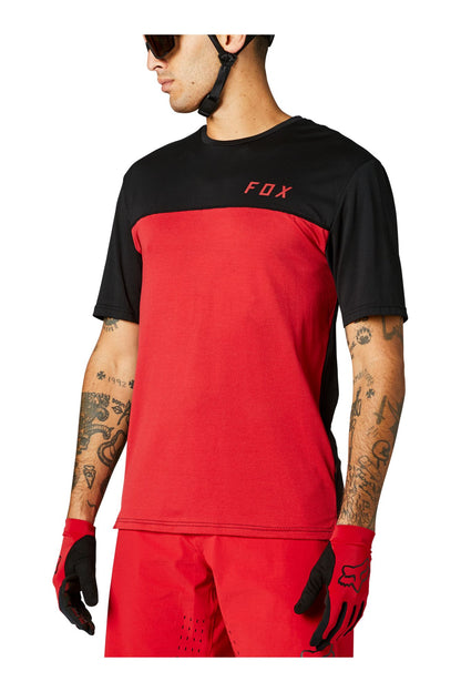 Polera Bicicleta Flexair Delta Rojo Fox polera bicicleta fox mtb