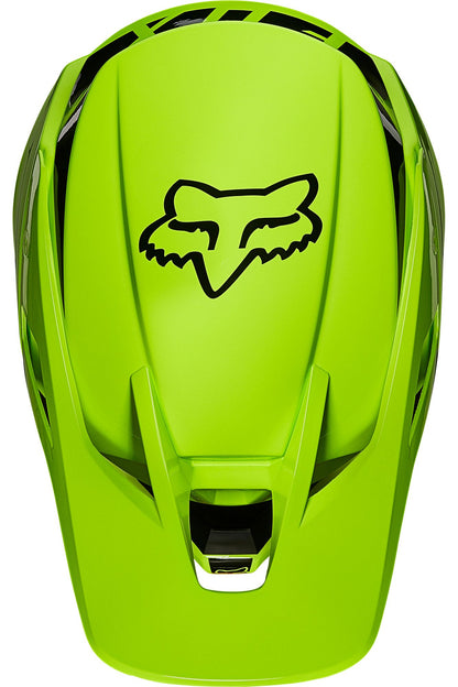 Casco Moto V3 Psycosis Amarillo Fluor Fox | Casco Moto Fox casco fox racing motocross mtb