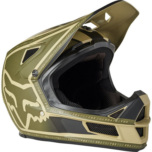Casco Bicicleta Rampage Comp Cali Verde Fox | Casco MTB Fox casco fox racing motocross mtb