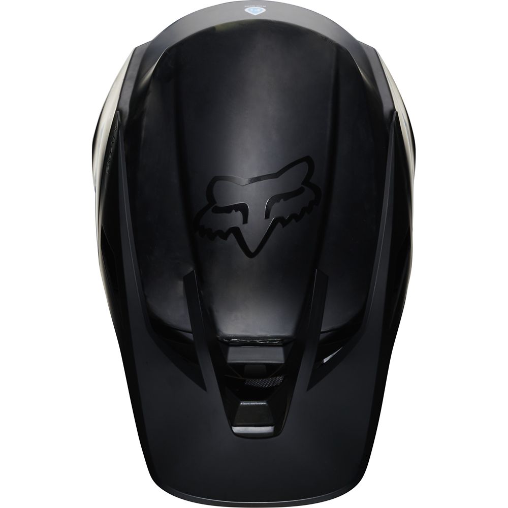 Casco Moto V3 Solids Negro Fox | Casco Moto Fox casco fox racing motocross mtb