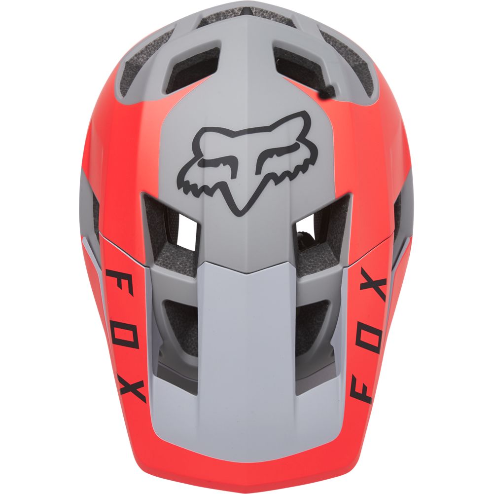 Casco Bicicleta Dropframe Pro Gris Fox | Casco MTB Fox casco fox racing motocross mtb