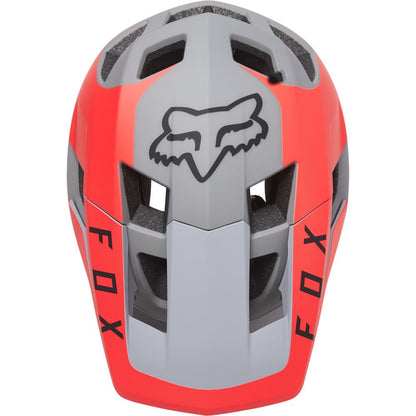 Casco Bicicleta Dropframe Pro Gris Fox | Casco MTB Fox casco fox racing motocross mtb