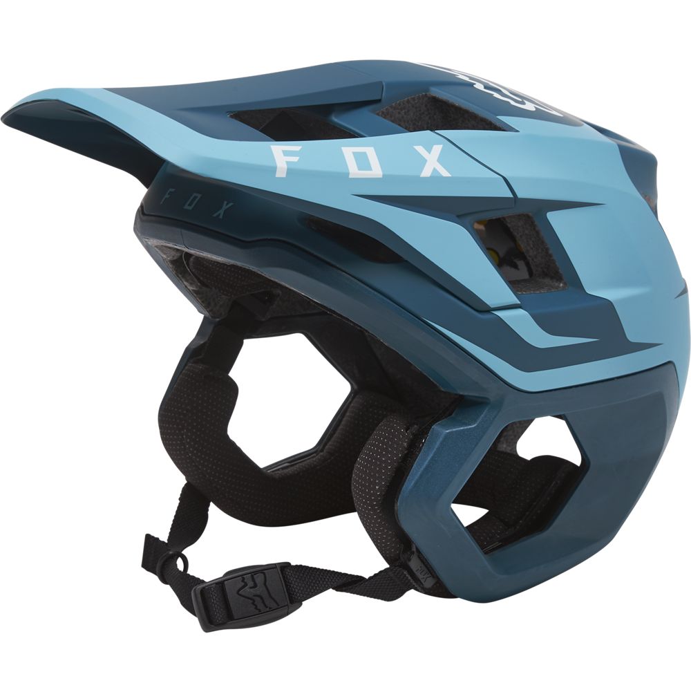 Casco Bicicleta Dropframe Pro Azul Fox | Casco MTB Fox casco fox racing motocross mtb