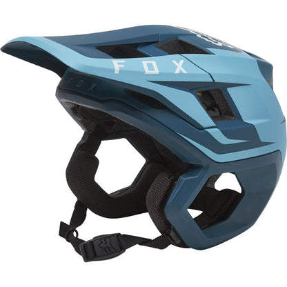 Casco Bicicleta Dropframe Pro Azul Fox | Casco MTB Fox casco fox racing motocross mtb