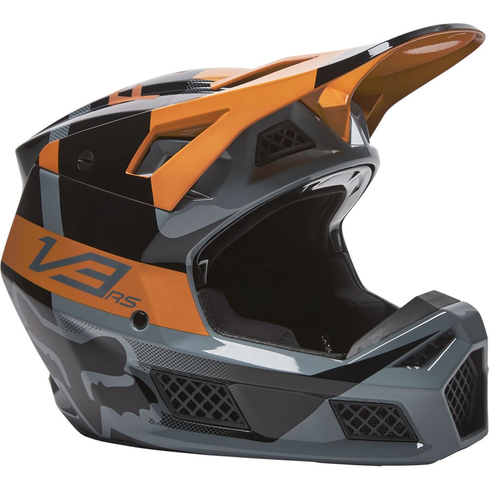 Casco Moto V3 RS Riet Negro Fox | Casco Moto Fox casco fox racing motocross mtb