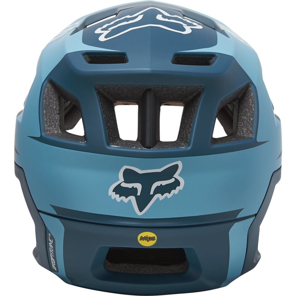 Casco Bicicleta Dropframe Pro Azul Fox | Casco MTB Fox casco fox racing motocross mtb