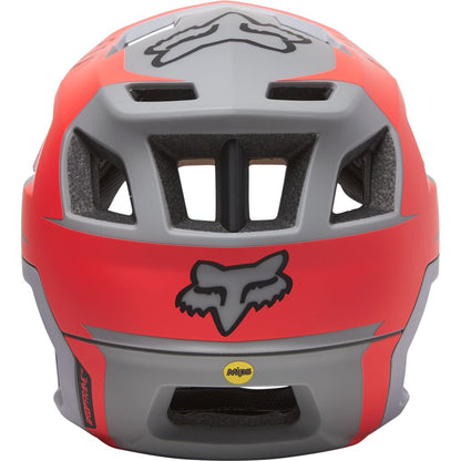 Casco Bicicleta Dropframe Pro Gris Fox | Casco MTB Fox casco fox racing motocross mtb