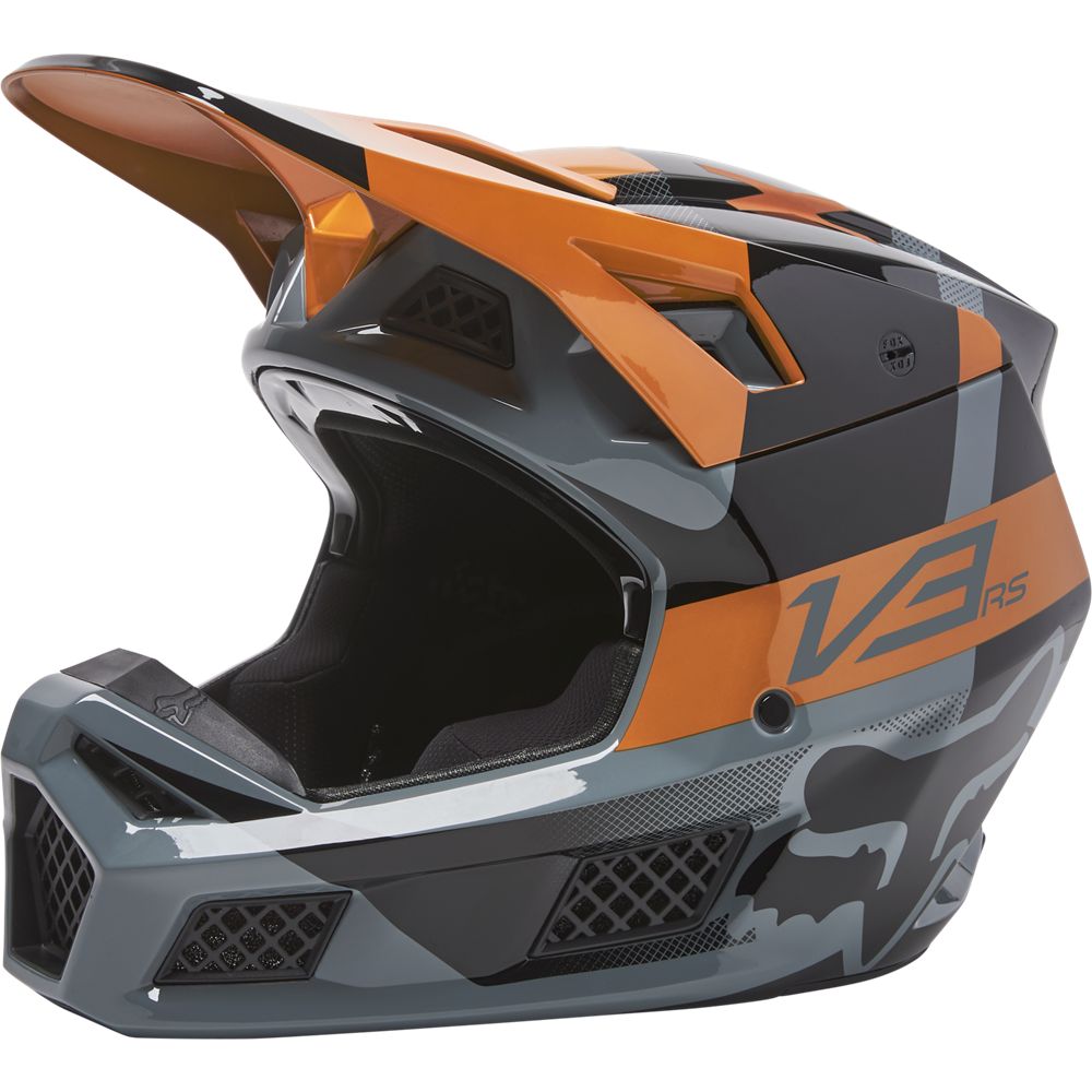 Casco Moto V3 RS Riet Negro Fox | Casco Moto Fox casco fox racing motocross mtb