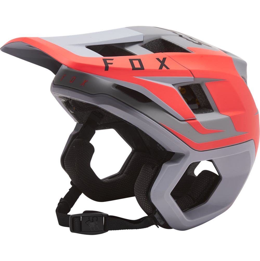 Casco Bicicleta Dropframe Pro Gris Fox | Casco MTB Fox casco fox racing motocross mtb