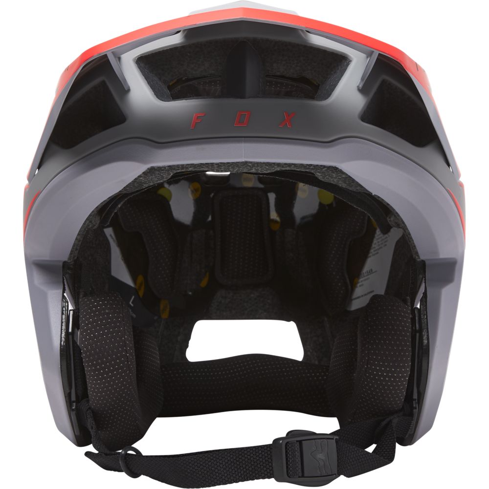 Casco Bicicleta Dropframe Pro Gris Fox | Casco MTB Fox casco fox racing motocross mtb