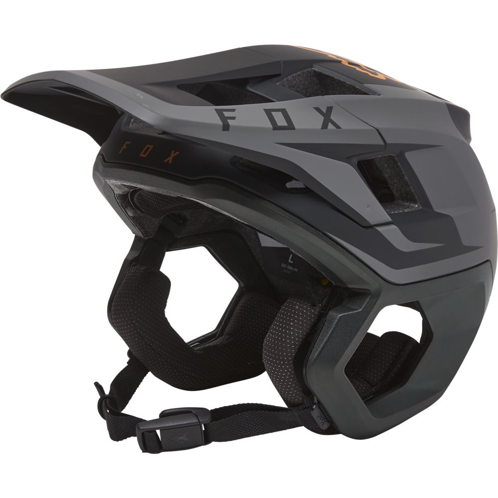 Casco Bicicleta Dropframe Pro Sideswipe Negro Fox | Casco MTB Fox casco fox racing motocross mtb