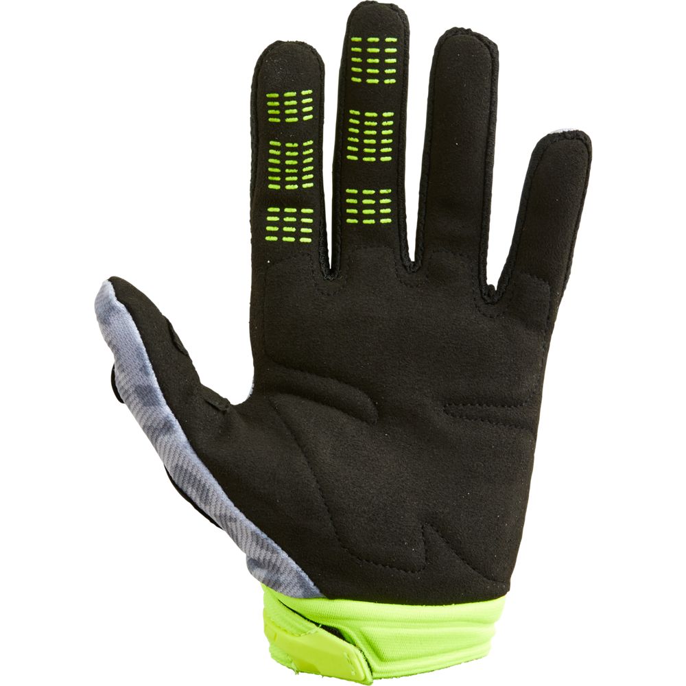 Guantes Moto Niña 180 Skew Amarillo Fox - imagen 2