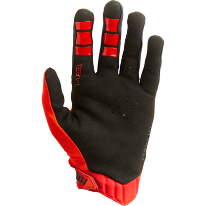 Guantes Moto Bomber LT Rojo Fox - imagen 2