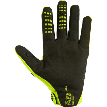 Guantes Moto Legion Thermo Amarillo Fox - imagen 2
