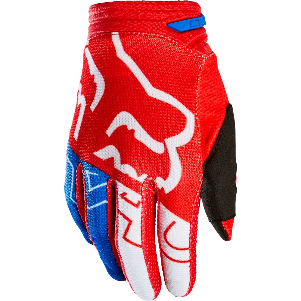 Guantes Moto Niño 180 Skew Rojo Fox