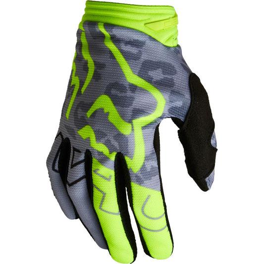 Guantes Moto Mujer 180 Skew Amarillo Fox