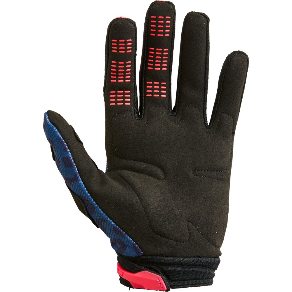 Guantes Moto Mujer 180 Skew Azul Fox - imagen 2