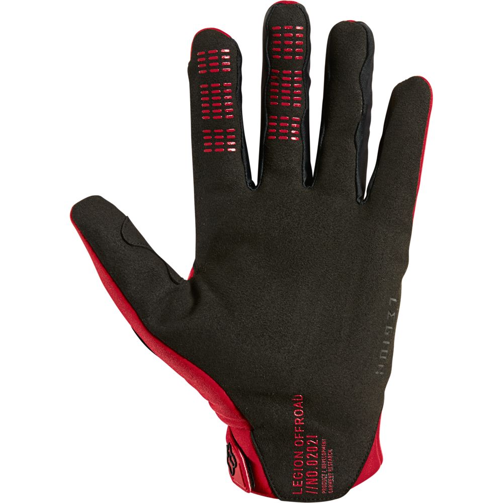 Guantes Moto Legion Thermo Rojo Fox - imagen 2