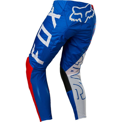 Pantalon Moto 180 Skew Azul Fox