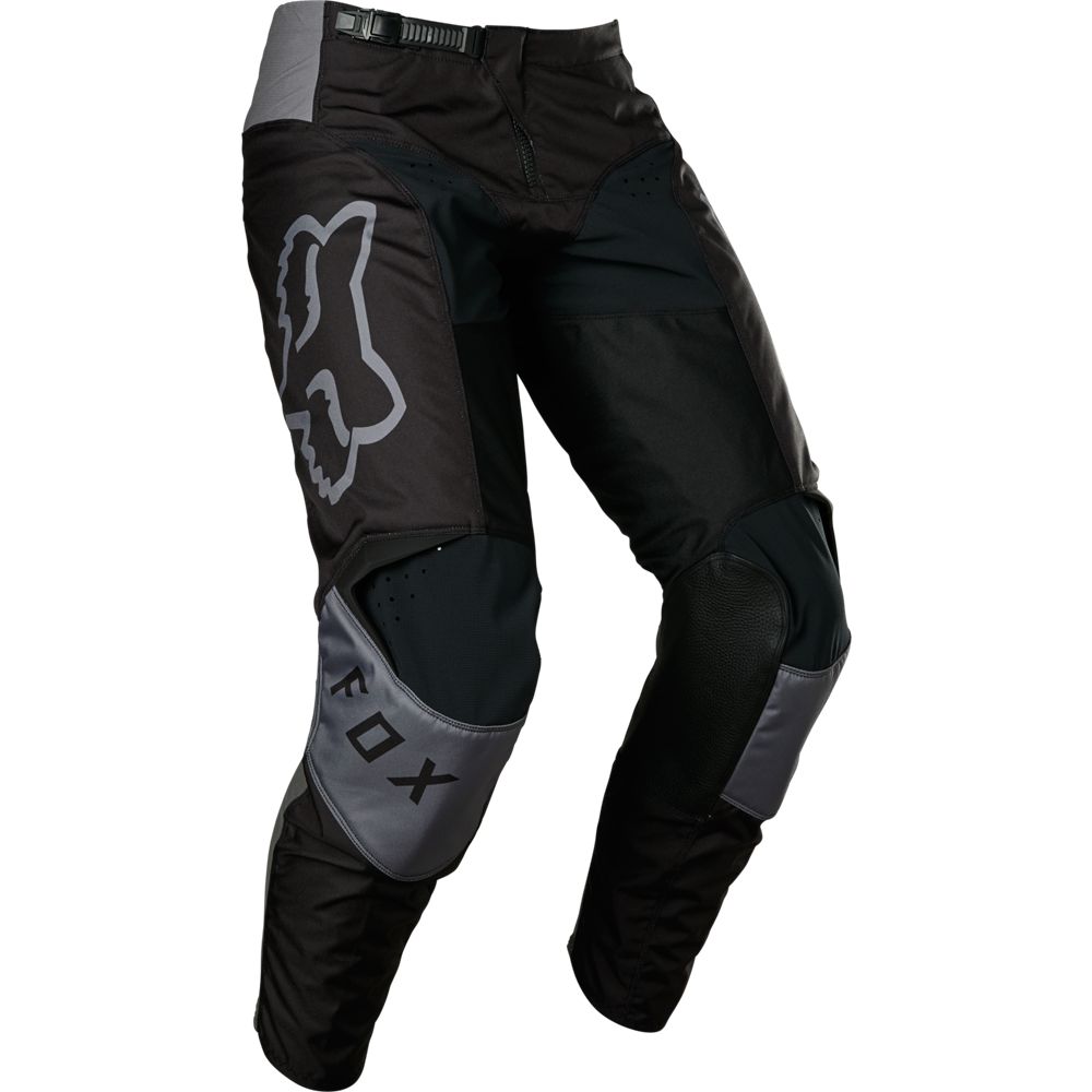 Pantalon Fox Moto 180 Lux para Moto Negro/Gris
