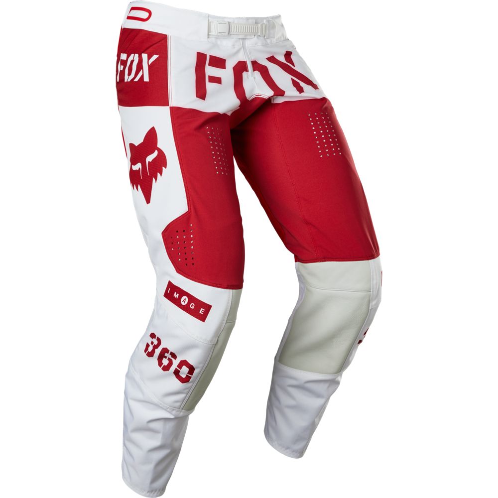 Pantalon Fox Moto 360 Nobyl para Moto Rojo/Negro