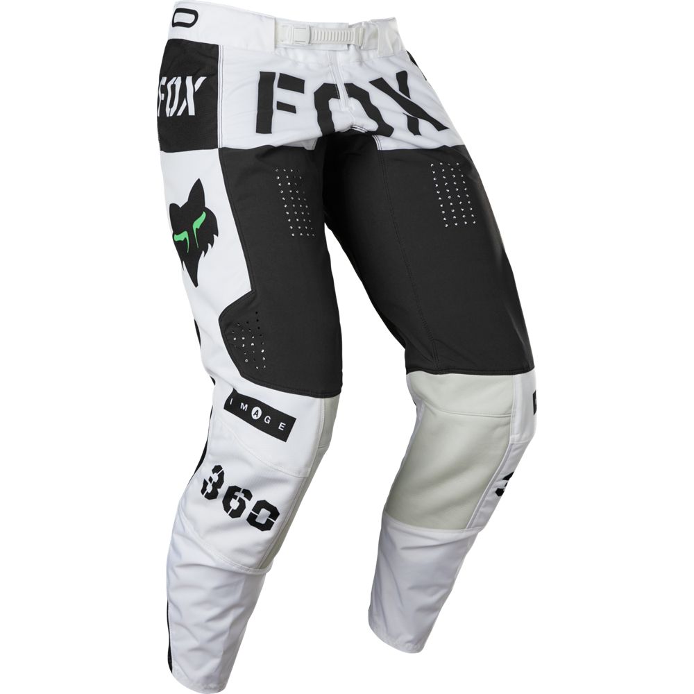 Pantalon Fox Moto 360 Nobyl para Moto Blanco/Negro