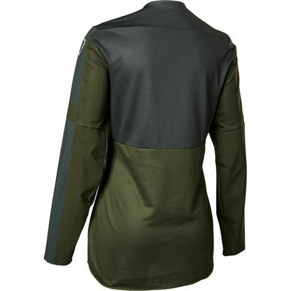 Polera Moto Mujer Legion LT Verde Fox polera moto fox motocross