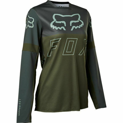 Polera Moto Mujer Legion LT Verde Fox polera moto fox motocross