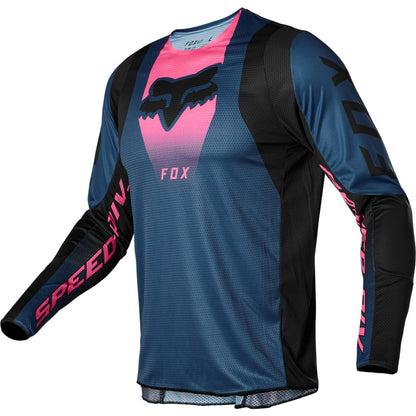 Polera Moto 360 Dier Azul Fox polera moto fox motocross