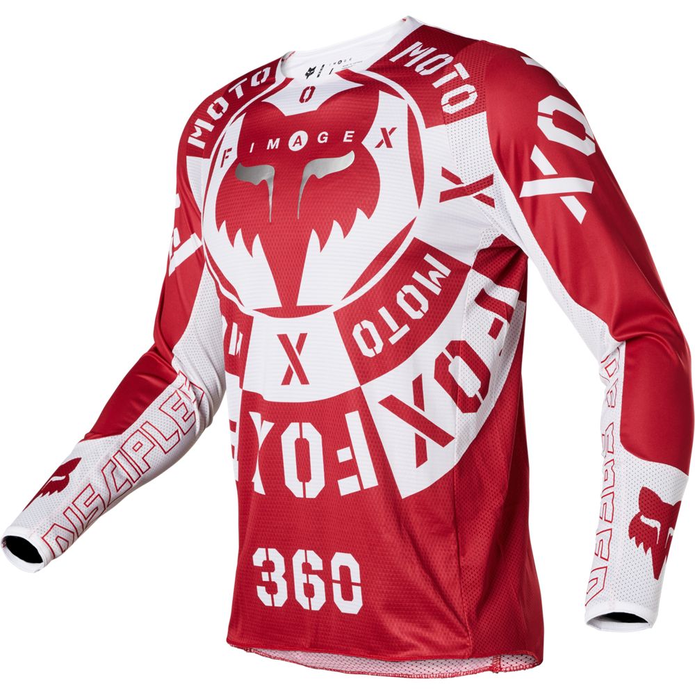 Polera Moto 360 Nobyl Rojo Fox