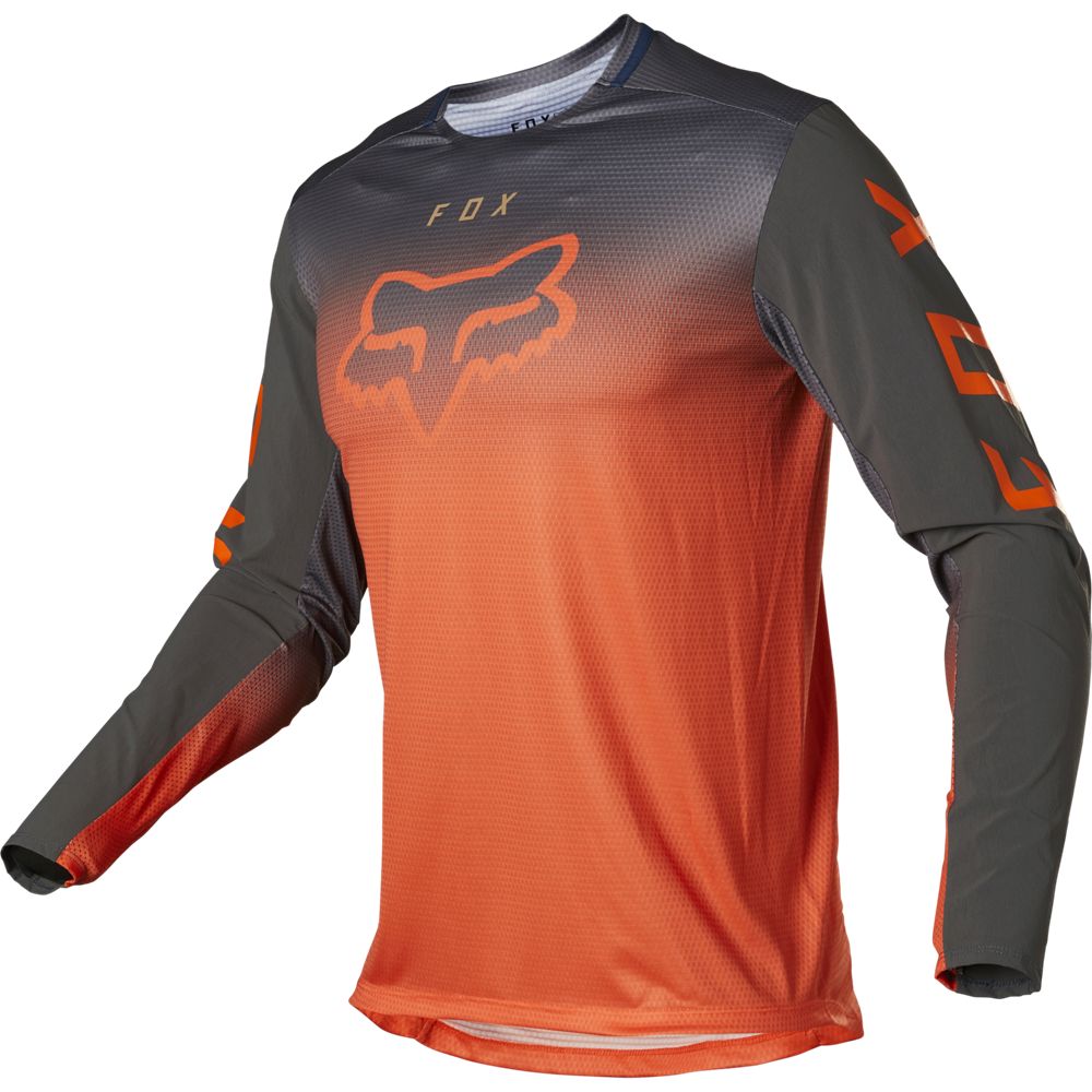 Polera Moto Legion Naranjo Fox polera moto fox motocross