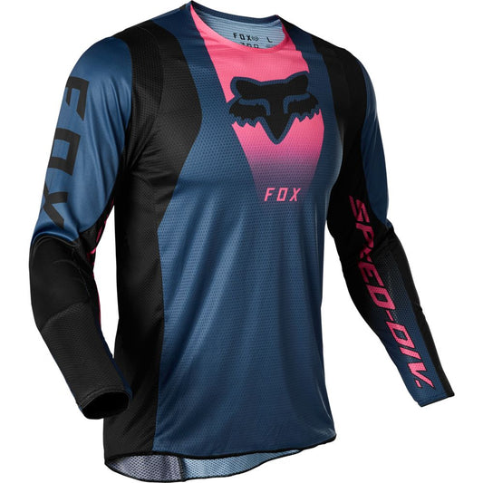 Polera Moto 360 Dier Azul Fox polera moto fox motocross