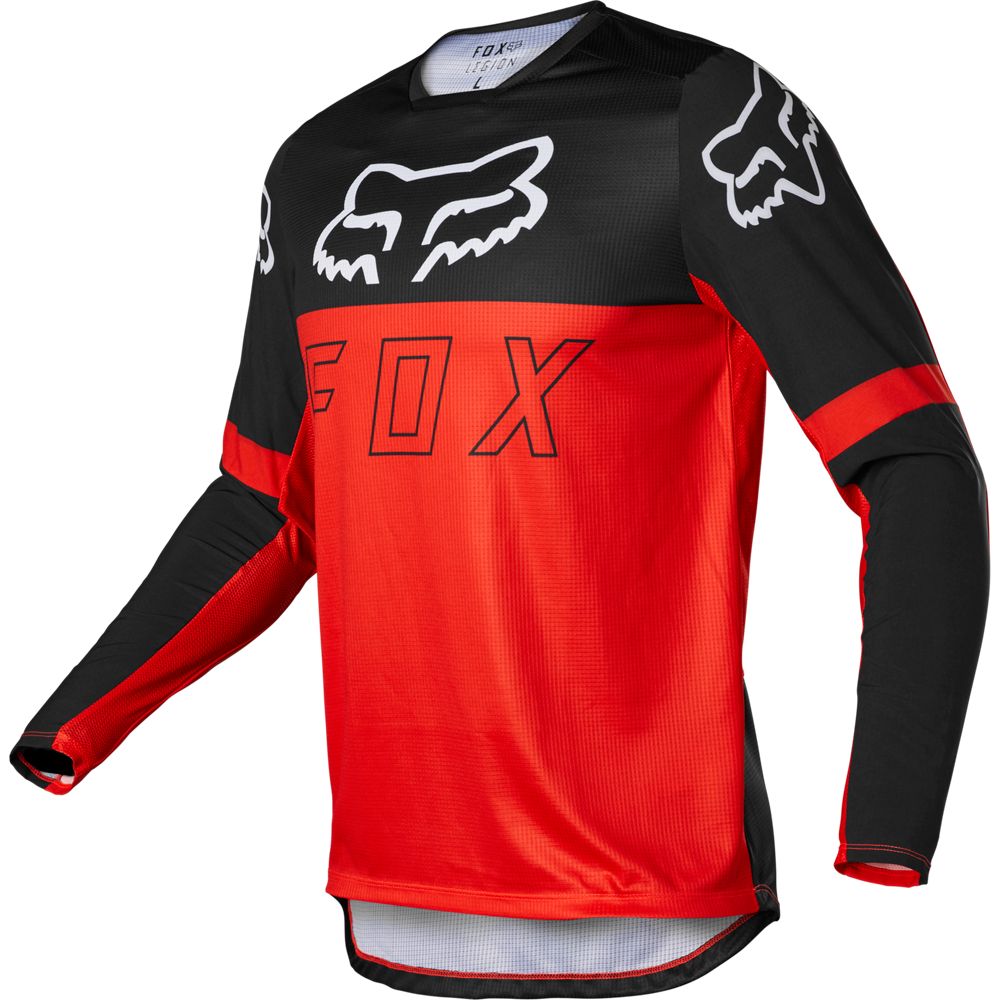 Polera Moto Legion LT Rojo Fox polera moto fox motocross