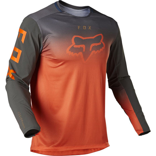 Polera Moto Legion Naranjo Fox